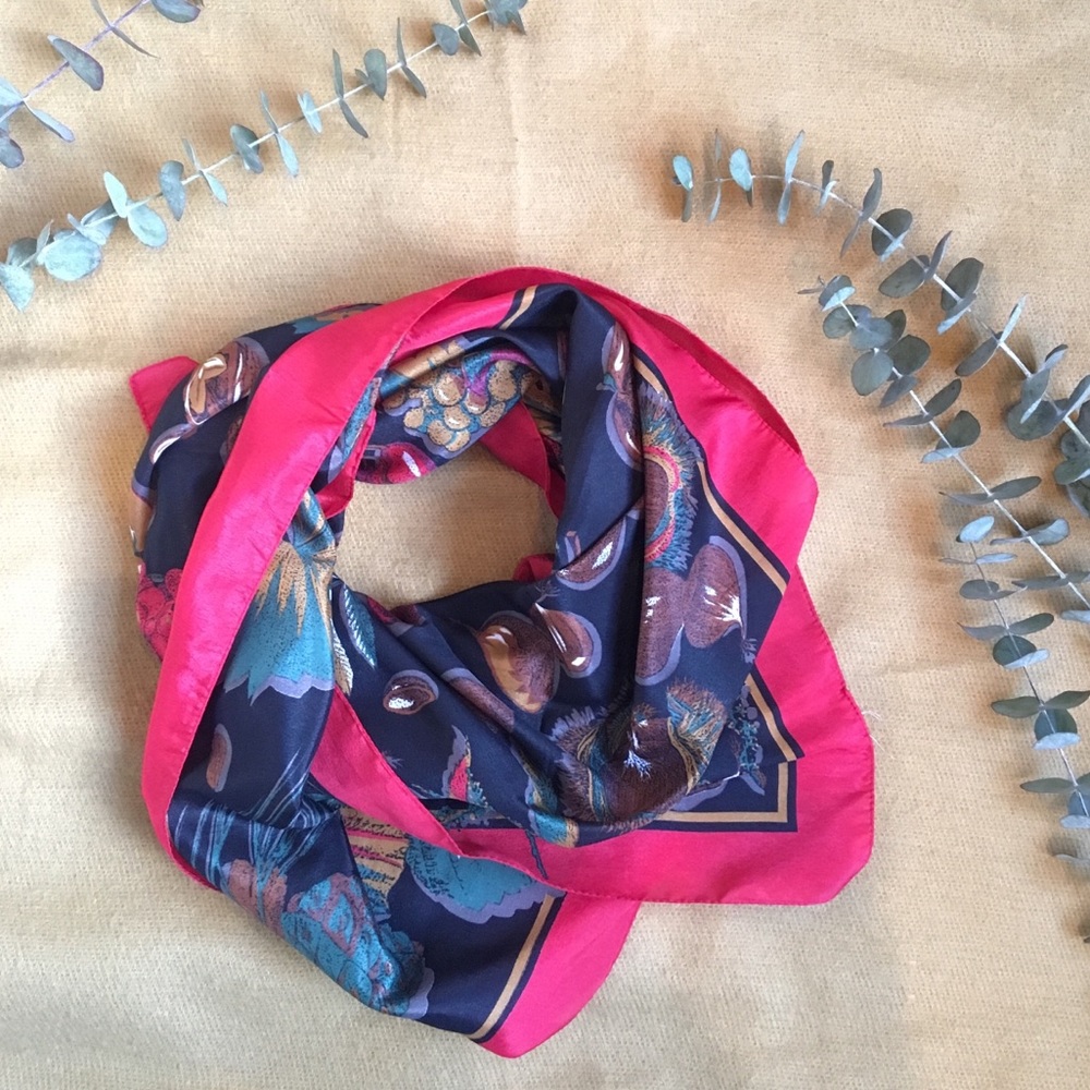 Vintage silk scarf